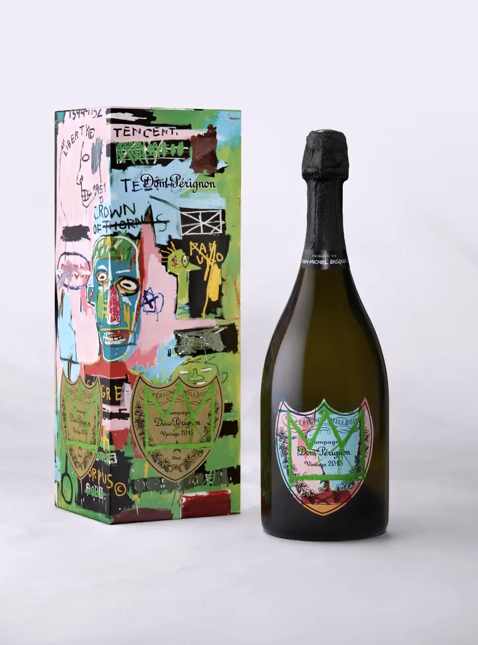 Con una Edición Especial de su champagne Vintage 2015, Dom Pérignon rinde homenaje a un artista unica profundamente ligado a sus orígenes, que dio vida a una de las expresiones artísticas más icónicas y poderosas de nuestro tiempo: Jean-Michel Basquiat.